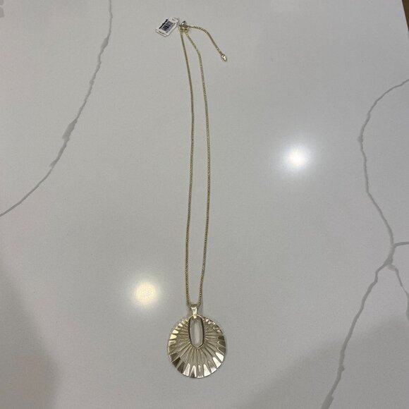 Kendra Scott Deanne Long Sunburst Necklace NWT - Picture 4 of 10